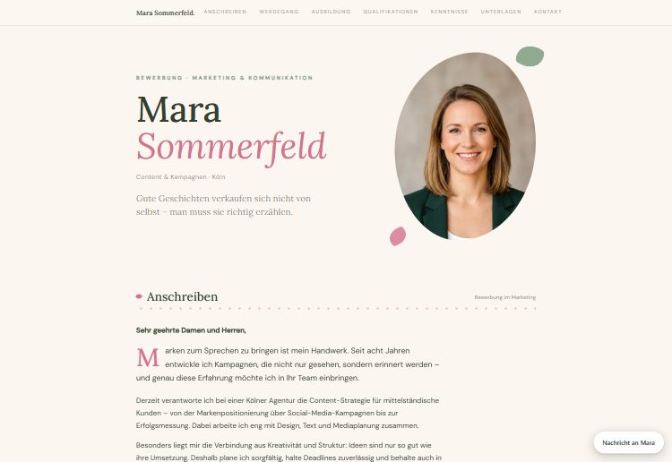 Flora – Design-Vorschau